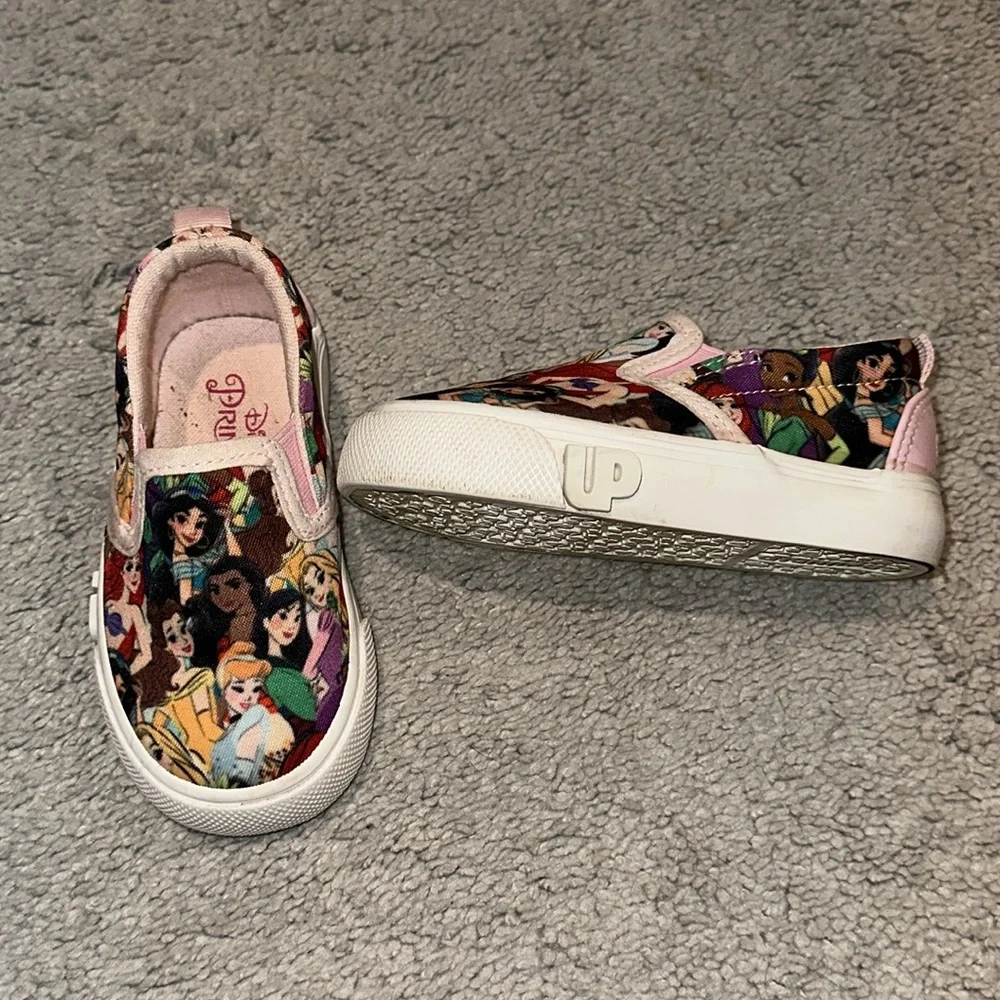 Ground UP Disney Princess Slip on Sneakers Toddler Girls size 6 - Picture 6 of 12